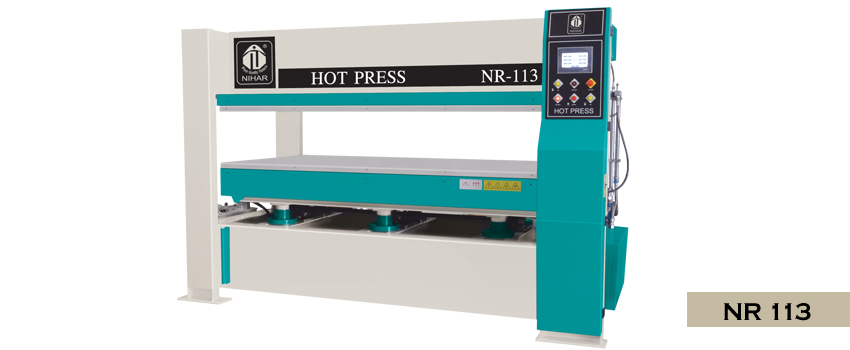 Hot Press Machine Manufacturer India, Veneer & Laminate Doors Pressing  Machine Exporter