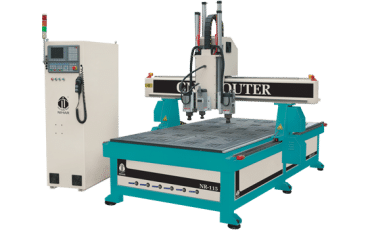 CNC Router Machine with Rotary Attachment